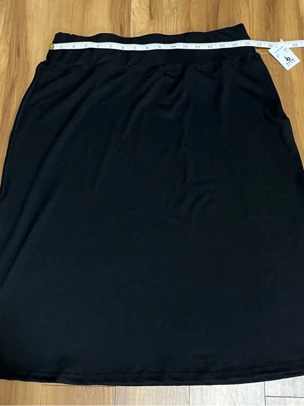 Classic Black A-Line Women's Skirt - Comfortable Everyday Style